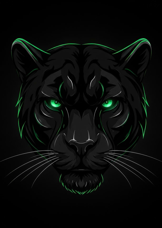 Black Panther Portrait