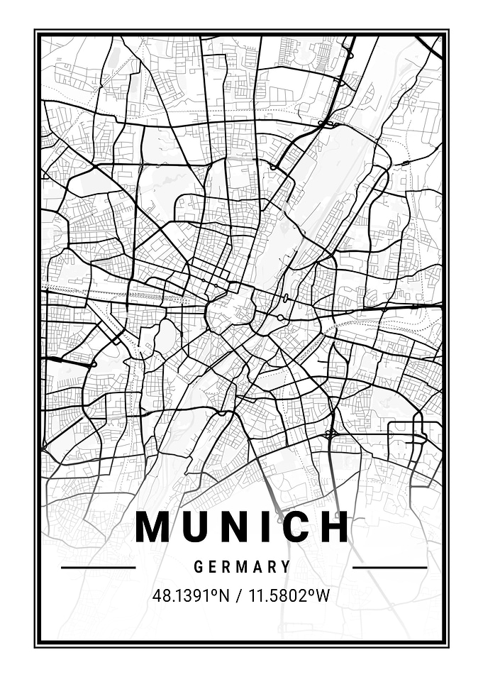 Munich City Map