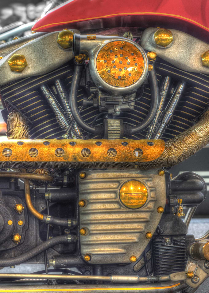 Motorcycle Engine XV