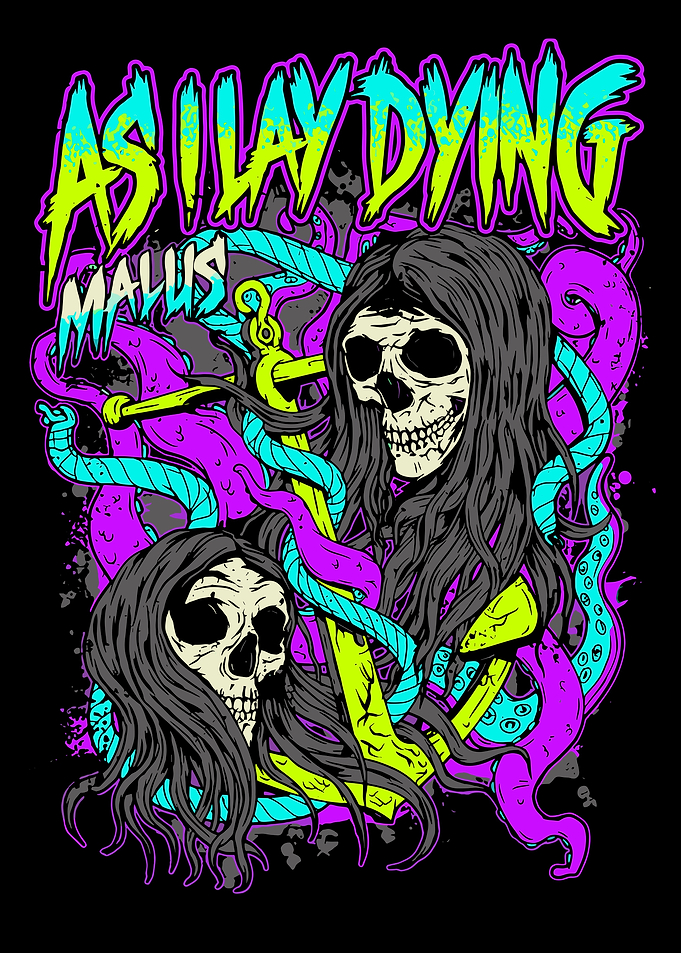As I Lay Dying Skull Anchor