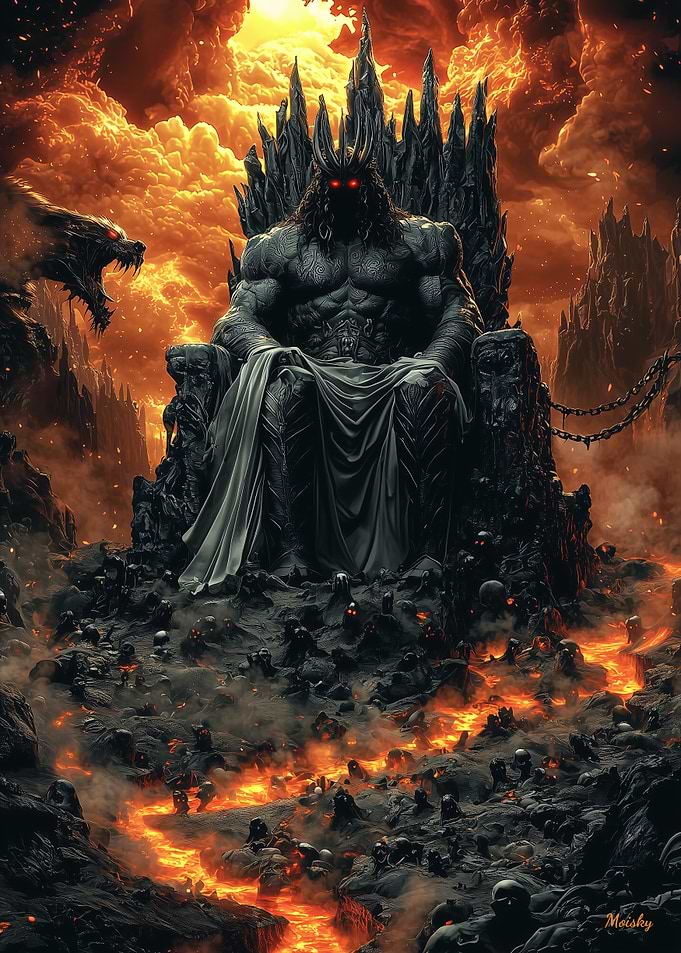 Hades, King of the Underworld - Dark God of Fire and Shadow