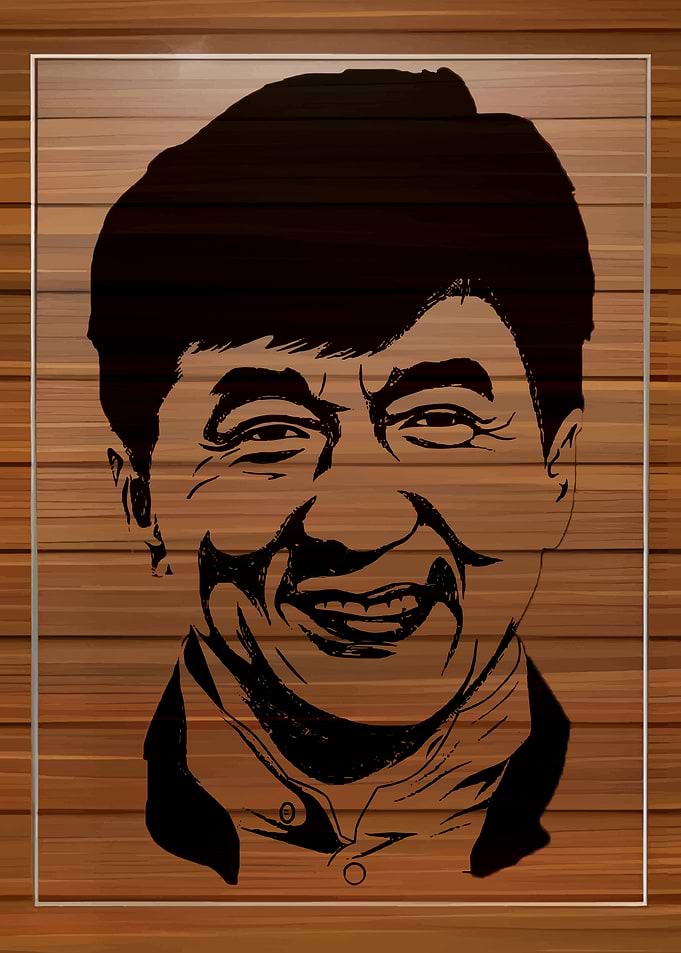 Jackie Chan Portrait