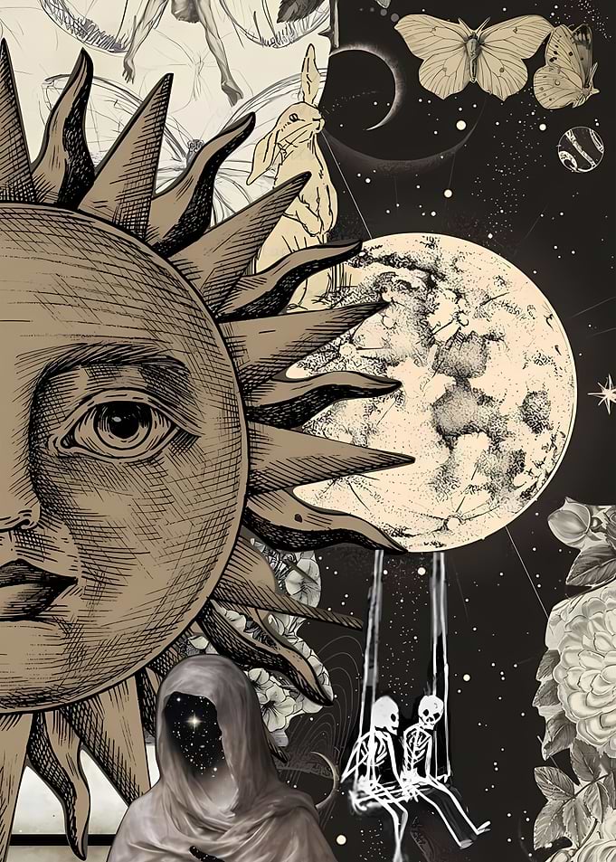 Sun, Moon, and Skeletons