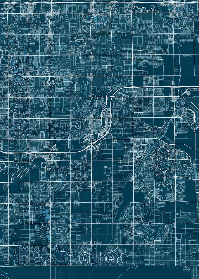 Gilbert City Map