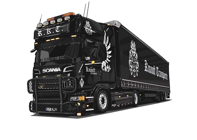 Scania R500 V8 Knauf