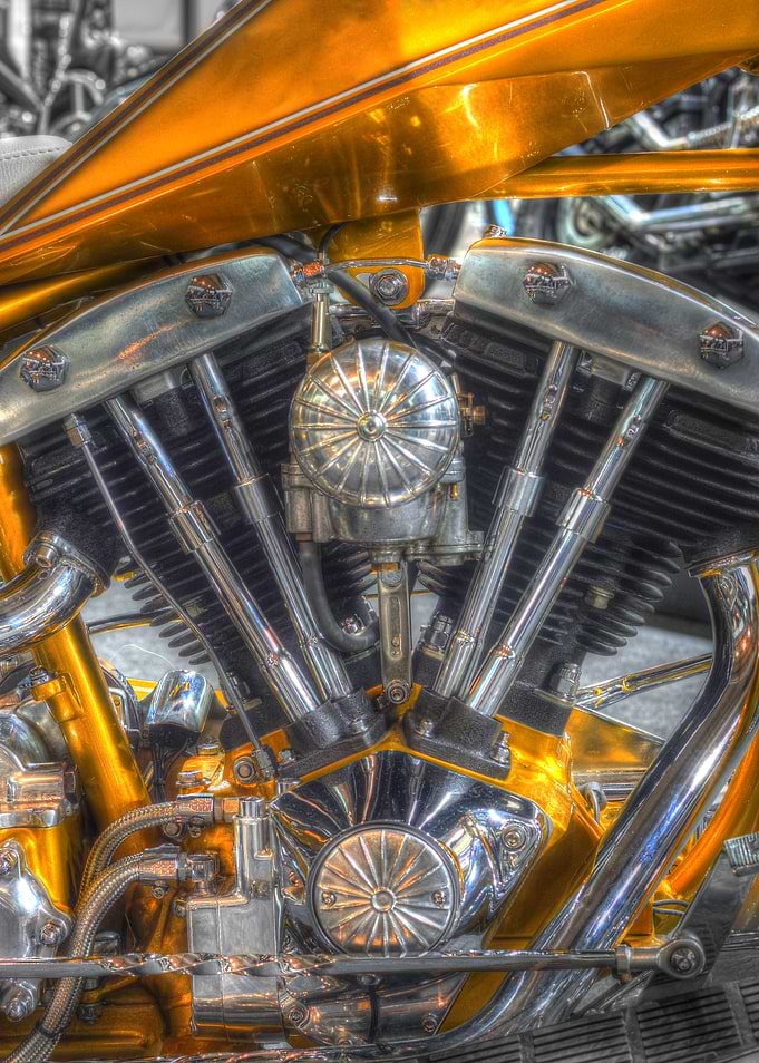 Motorcycle Engine XIV