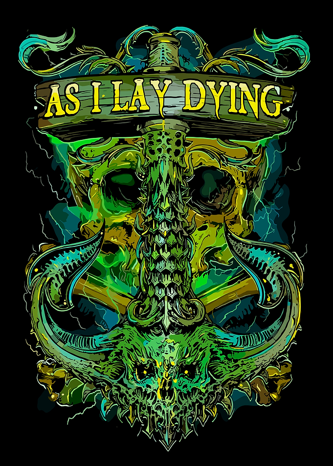 As I Lay Dying Skull Anchor