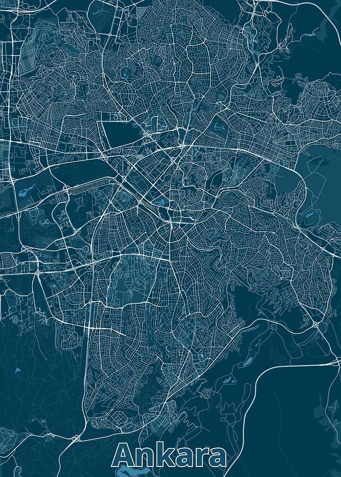 Ankara City Map