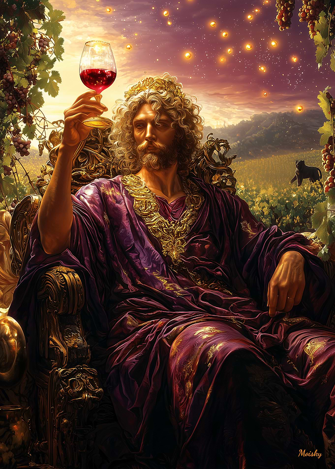 Dionysus, God of Wine and Ecstasy - Master of Divine Celebration