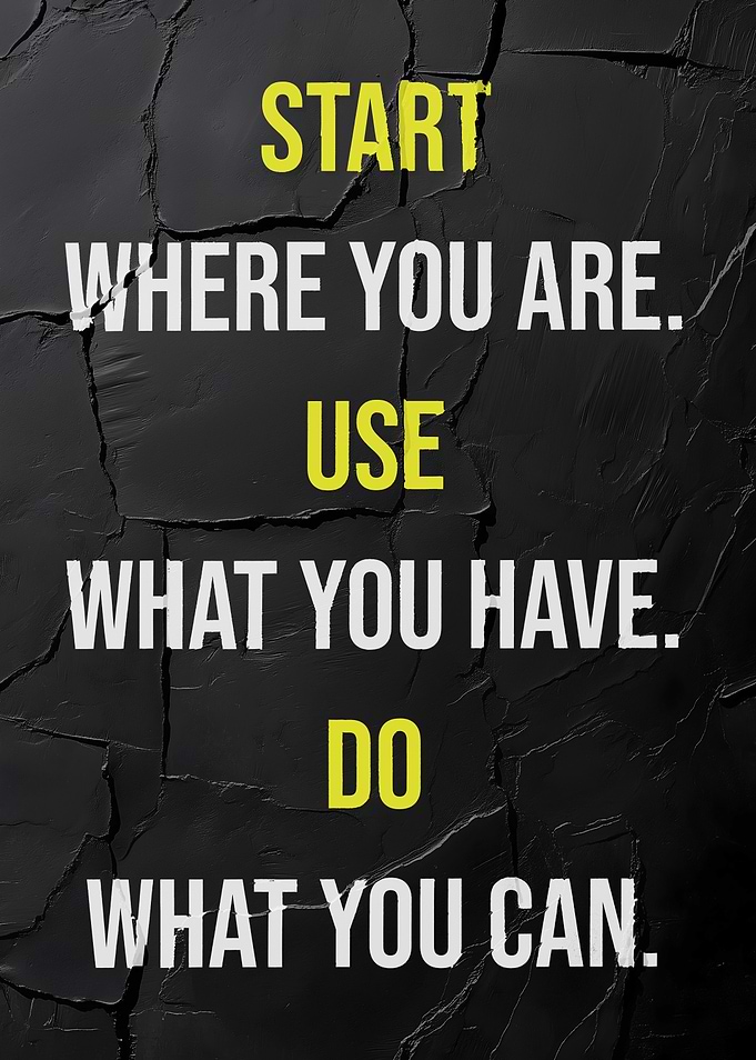 Motivational Quote Poster