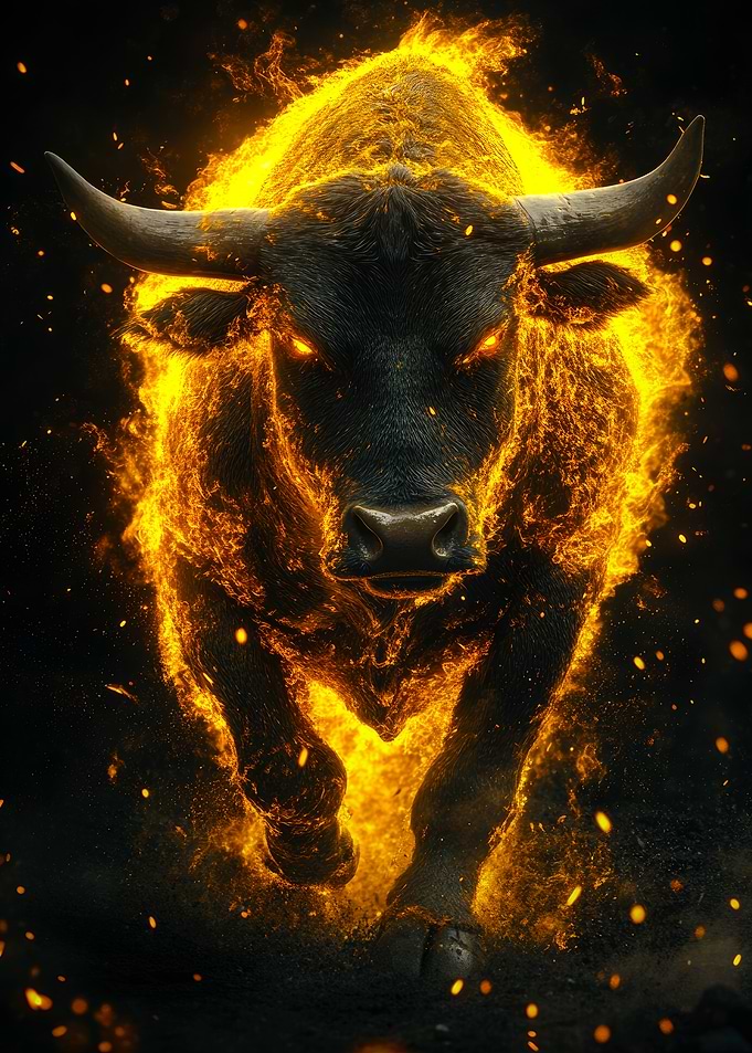 Fiery Bull