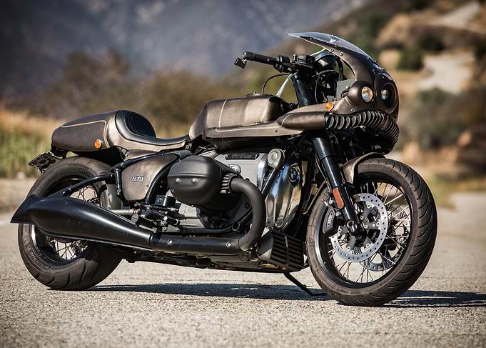Custom Motorcycle with Fairing