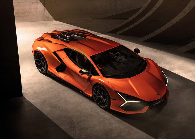 Orange Lamborghini Countach