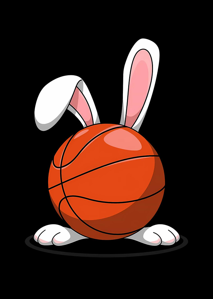 Funny Easter Basketball