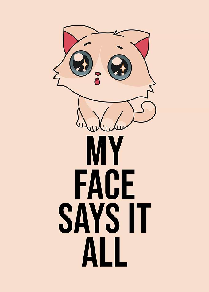 Cute Cat Saying It All