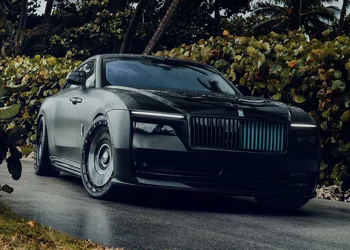 Black Rolls Royce Phantom