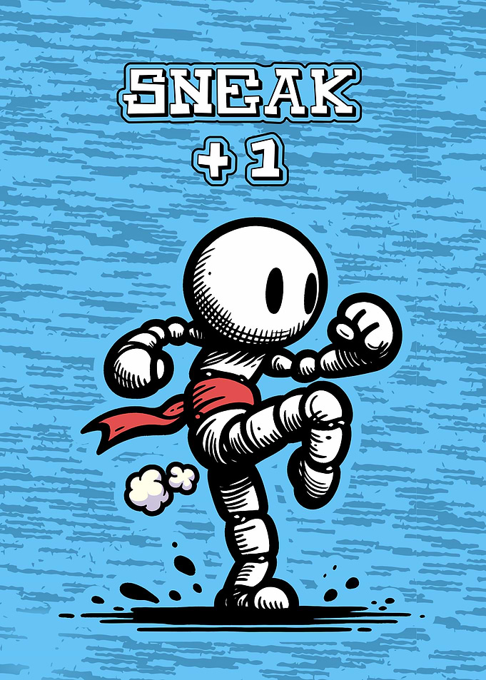 Sneak +1 level up