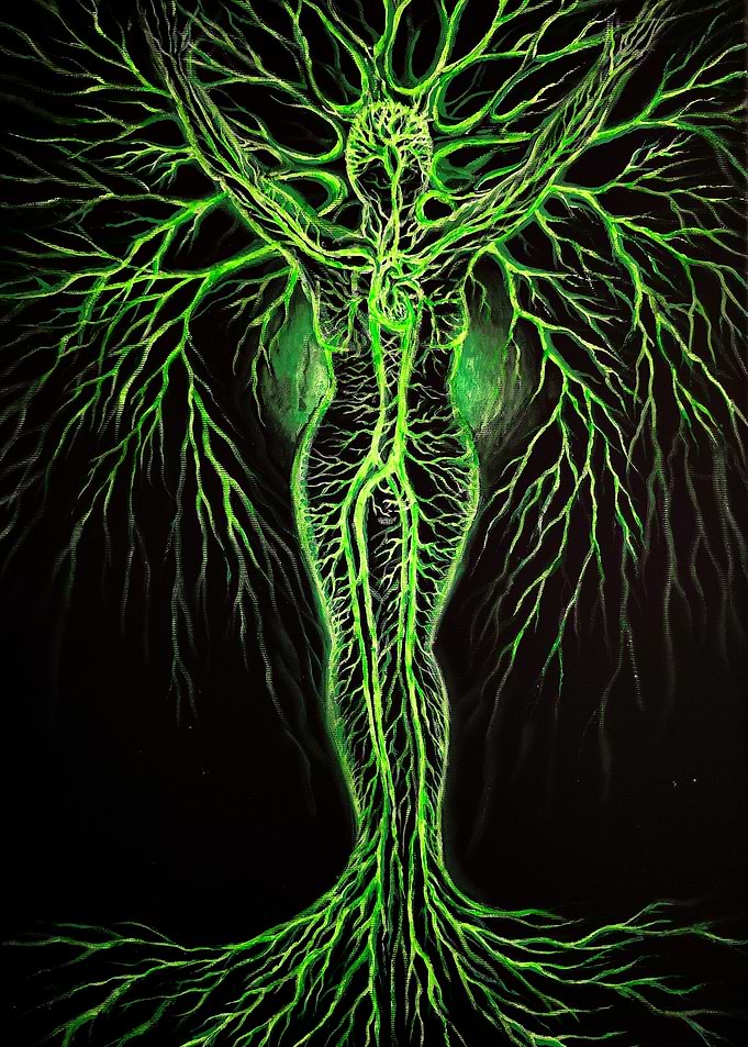 Green Tree Woman