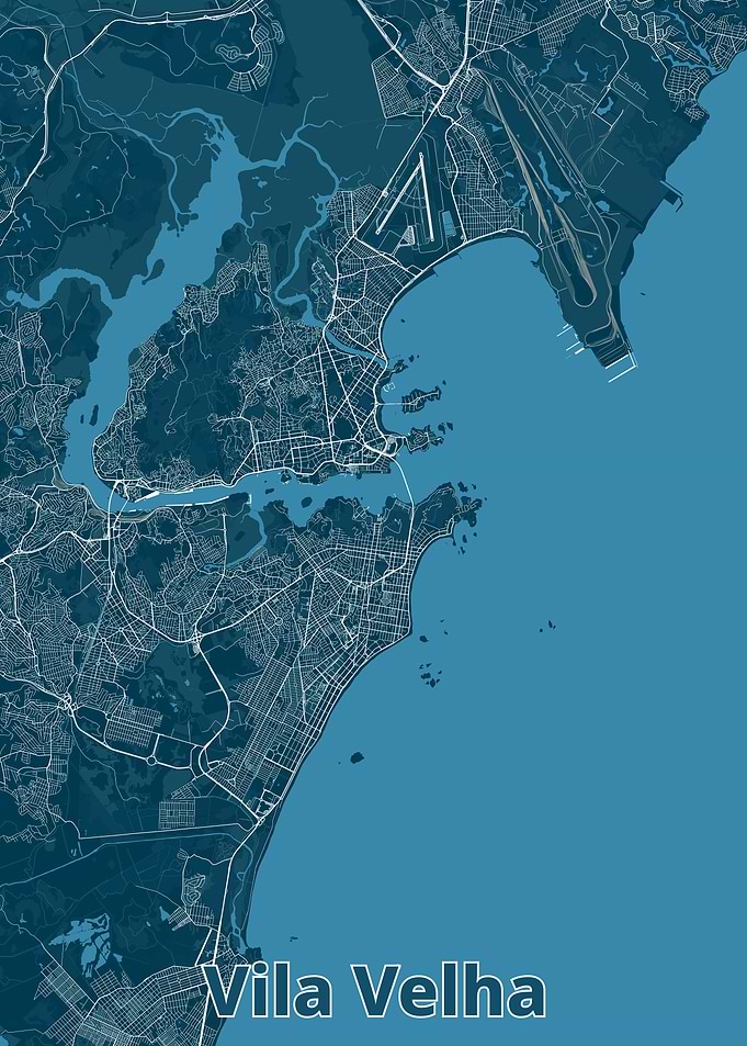 Vila Velha City Map