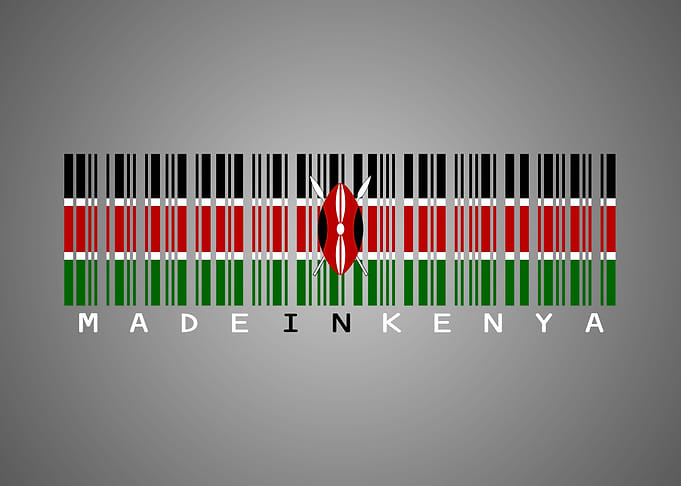 Kenya Flag Barcode