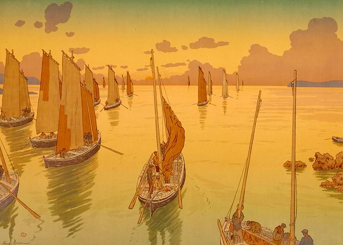 Sailing at Sunset