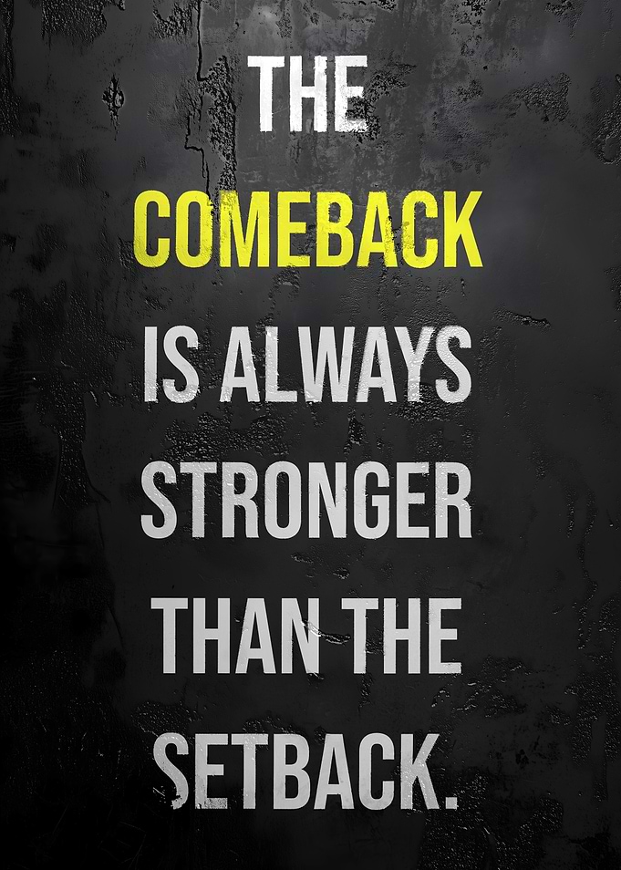 Inspirational Comeback Quote