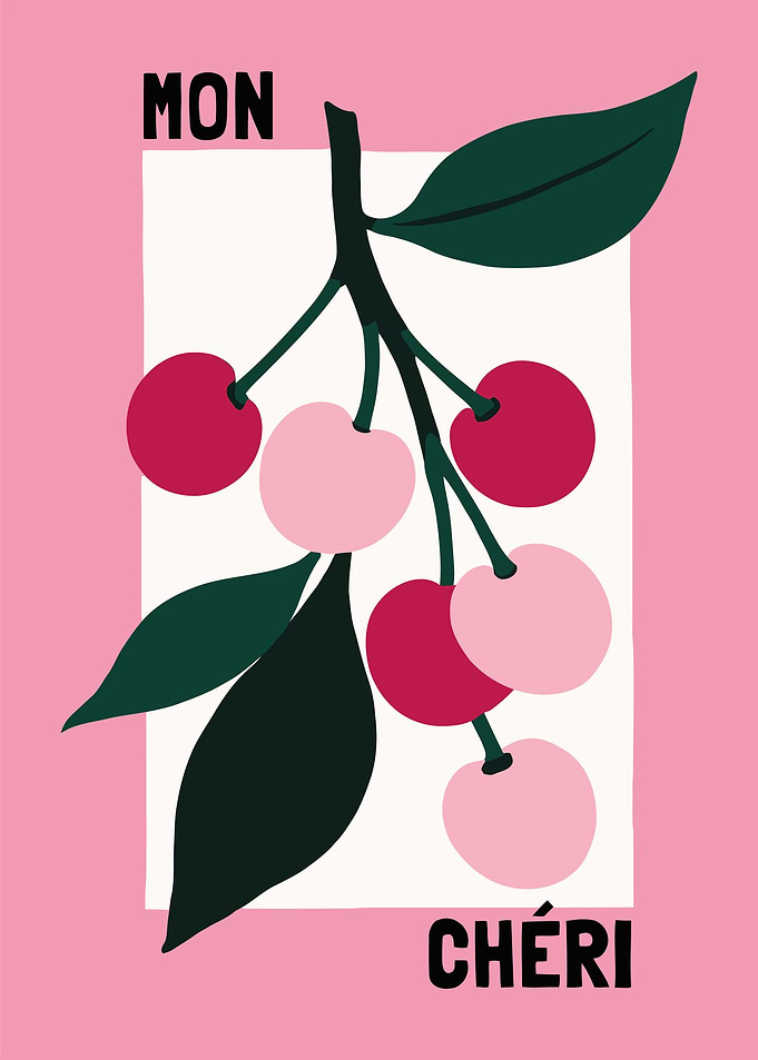 Cherry Branch Illustration