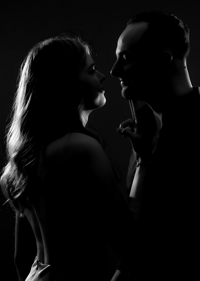Silhouette Couple Romance