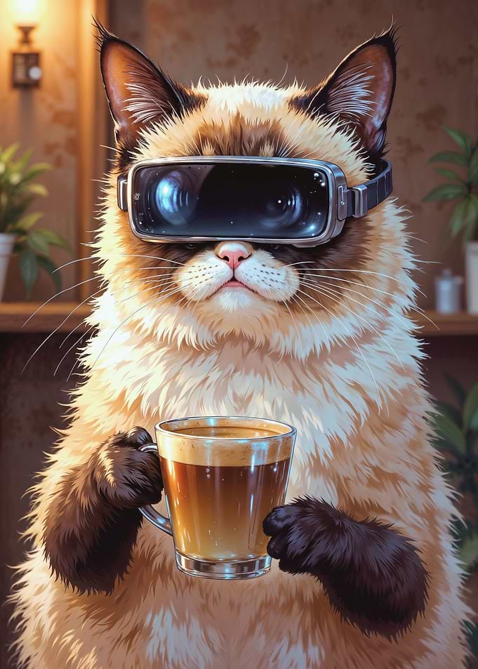 Coffee and VR