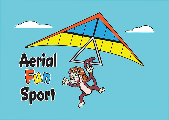 Monkey Hang Gliding