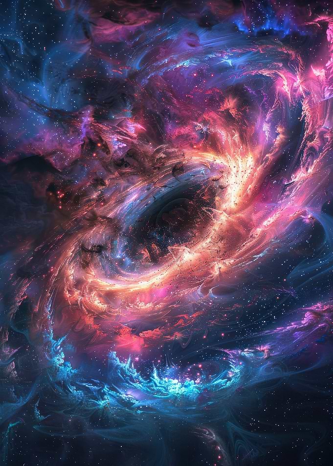 Quasar Galaxy - A Celestial