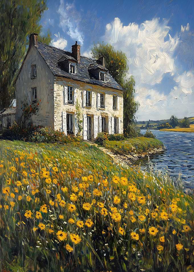 French Countryside Cottage