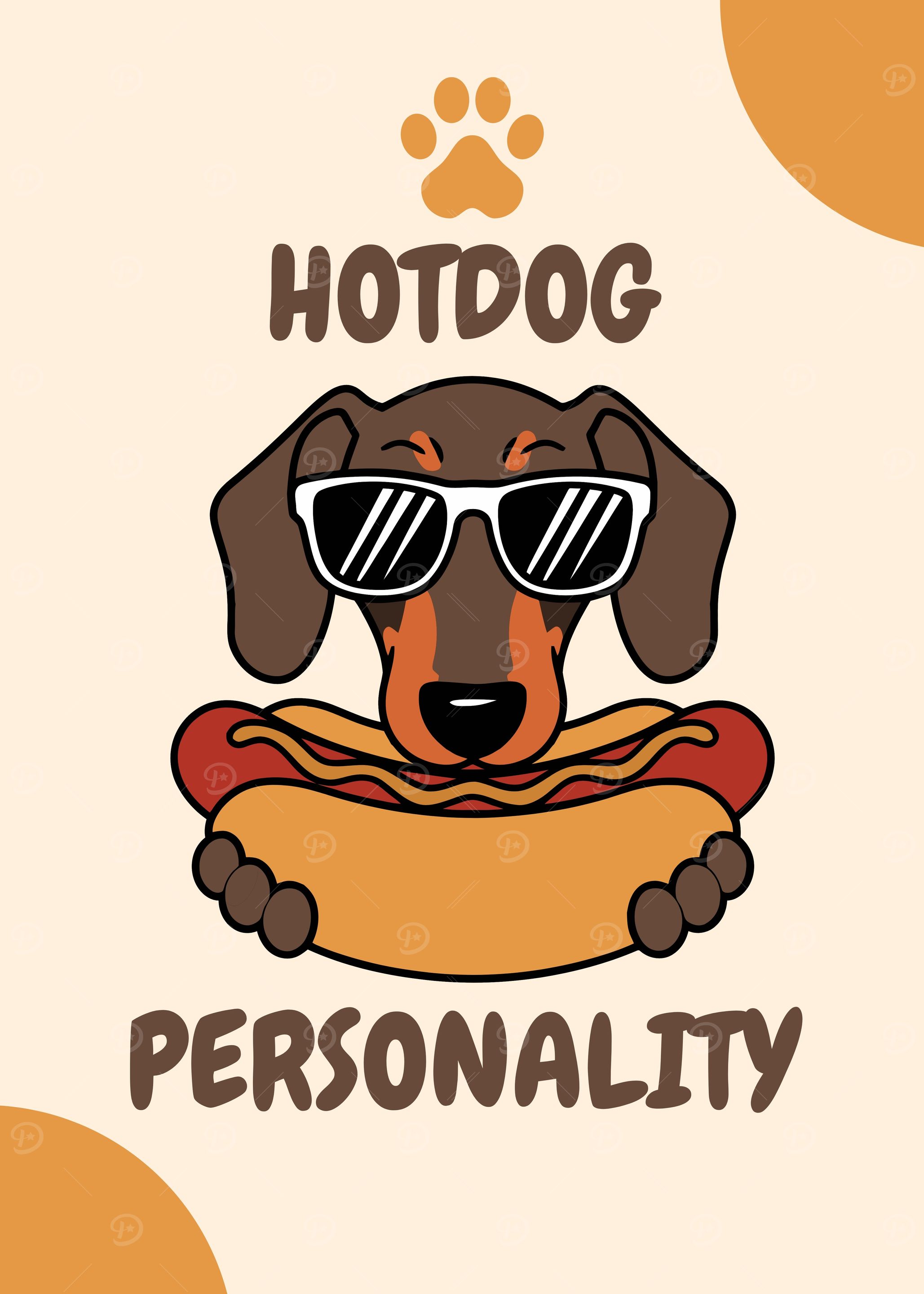Hotdog Personality Dachshund