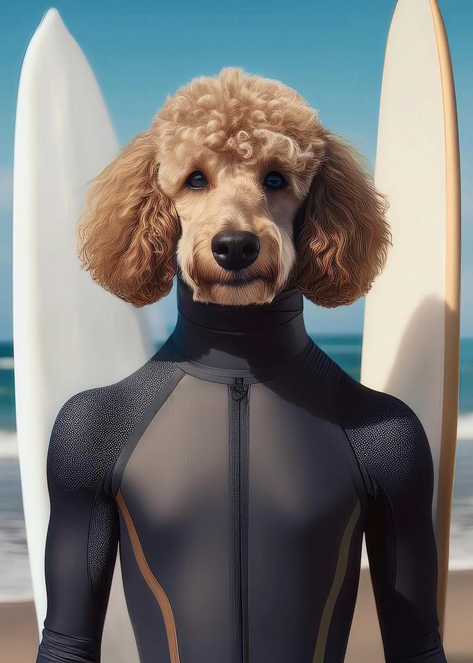 Dog Surfer
