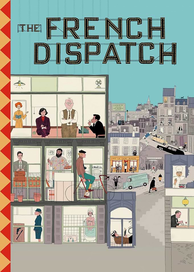The French Dispatch Movie Poster