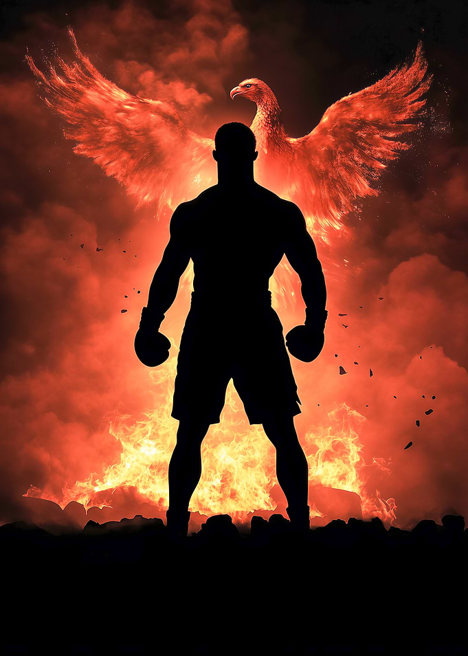 Phoenix Boxer Silhouette