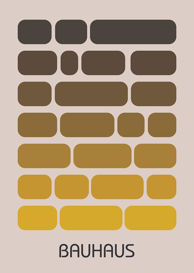 Bauhaus Geometric Art