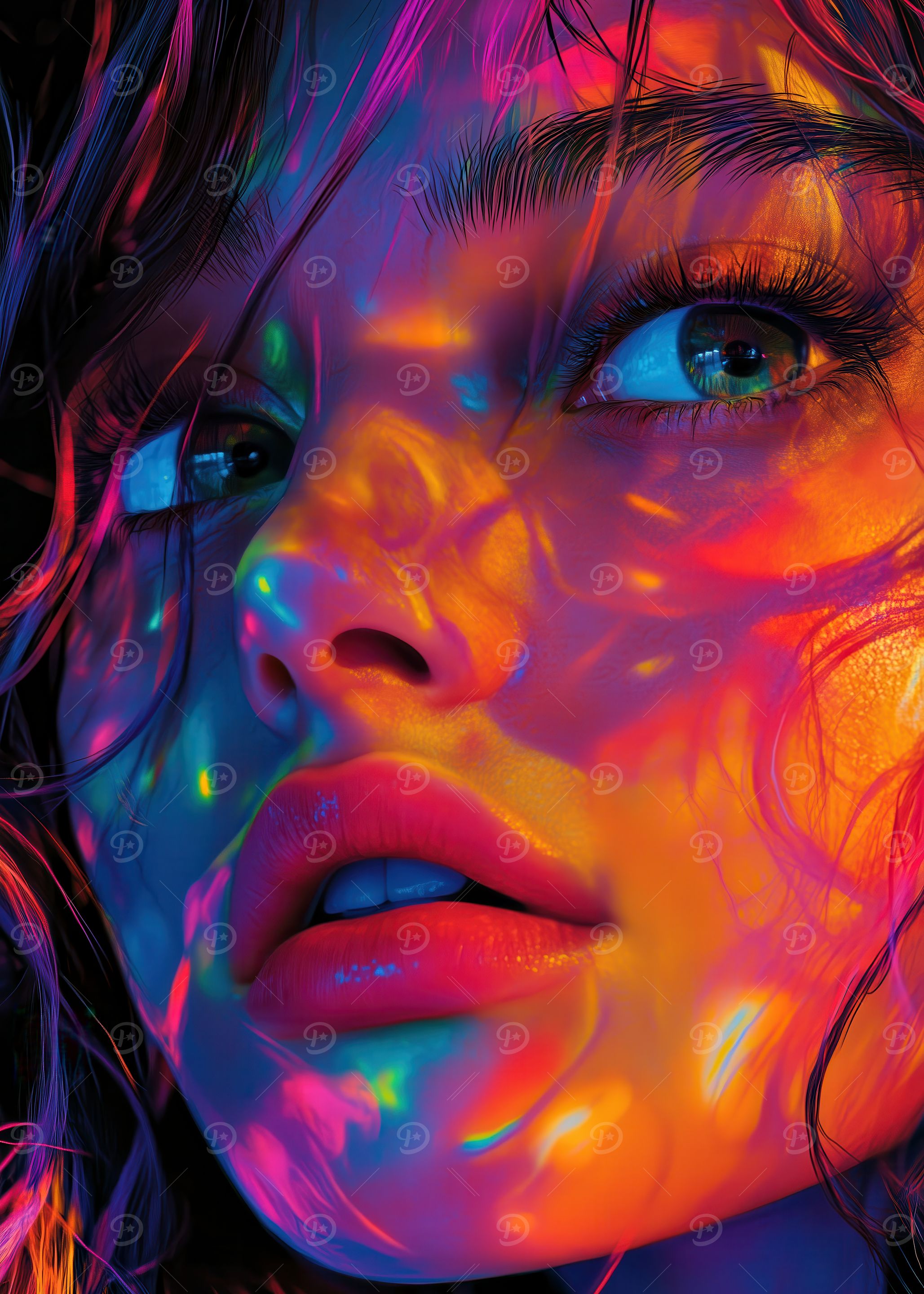 Neon Portrait