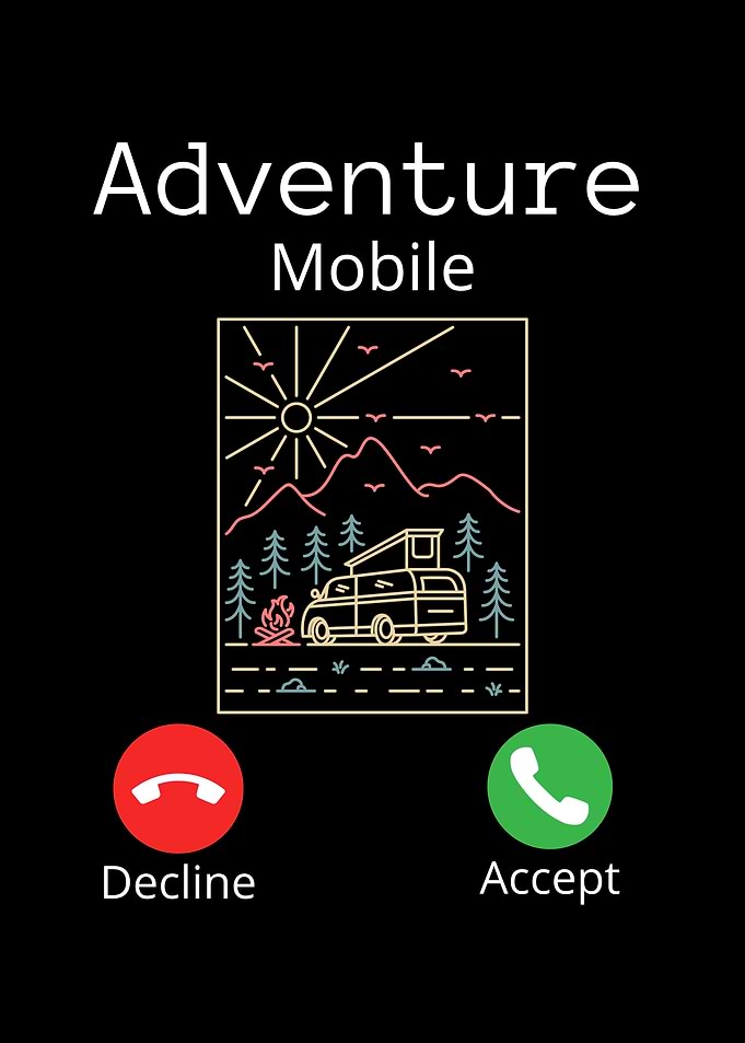 Adventure Mobile Phone Screen