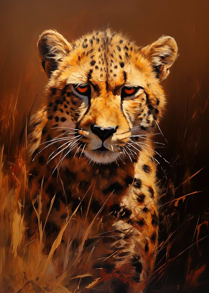 Cheetah Portrait