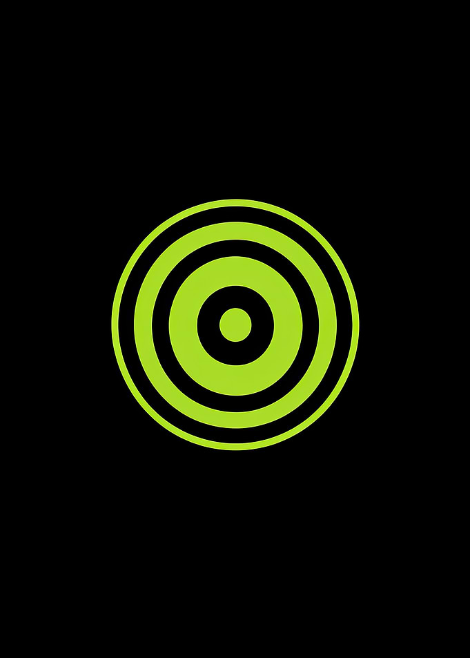 Green Target Circle
