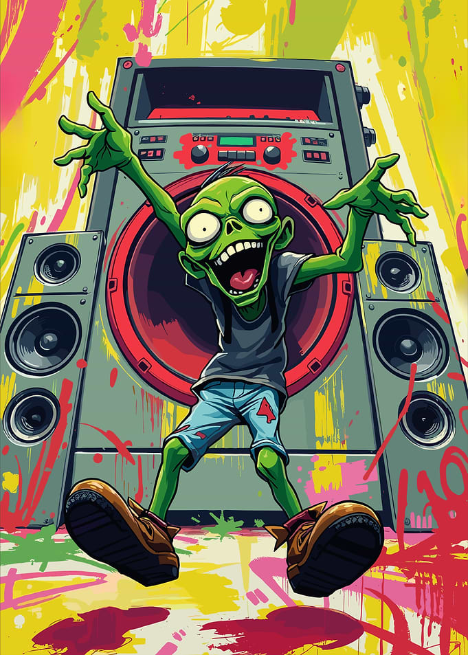 zombie dancing