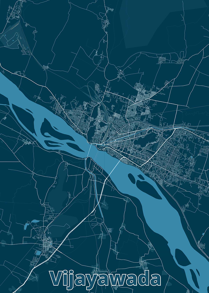 Vijayawada City Map
