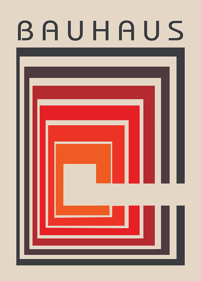 Bauhaus Geometric Art