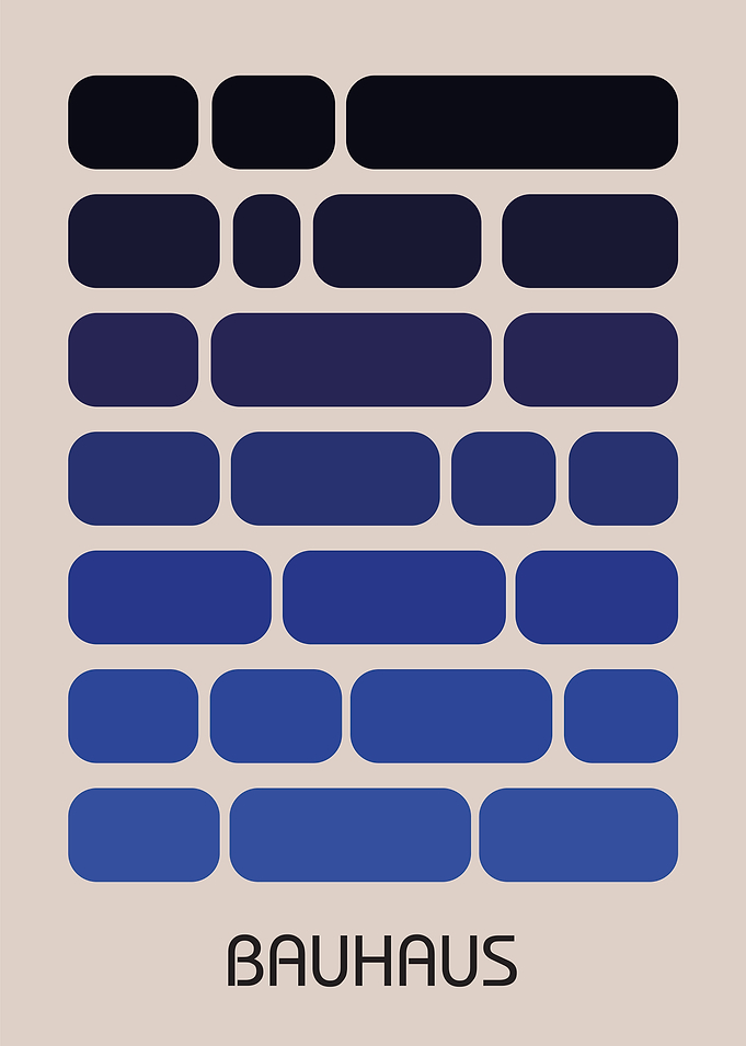 Bauhaus Abstract Art Print