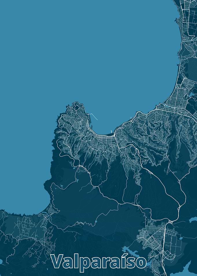 Valparaiso City Map