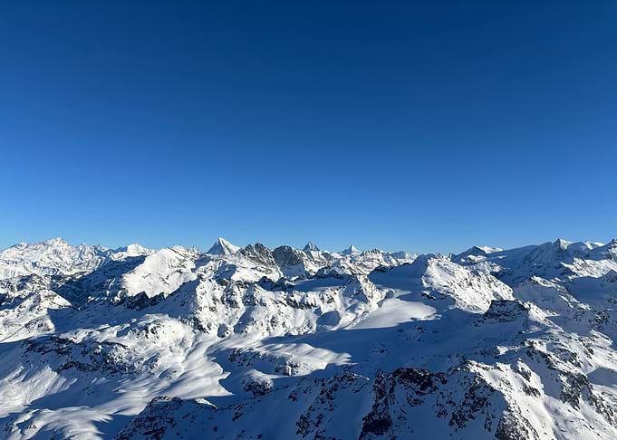 Vue du mont fort