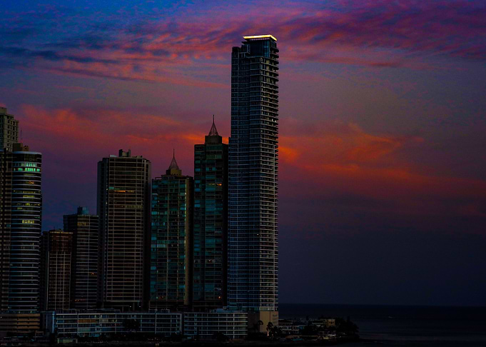 Cityscape Sunset