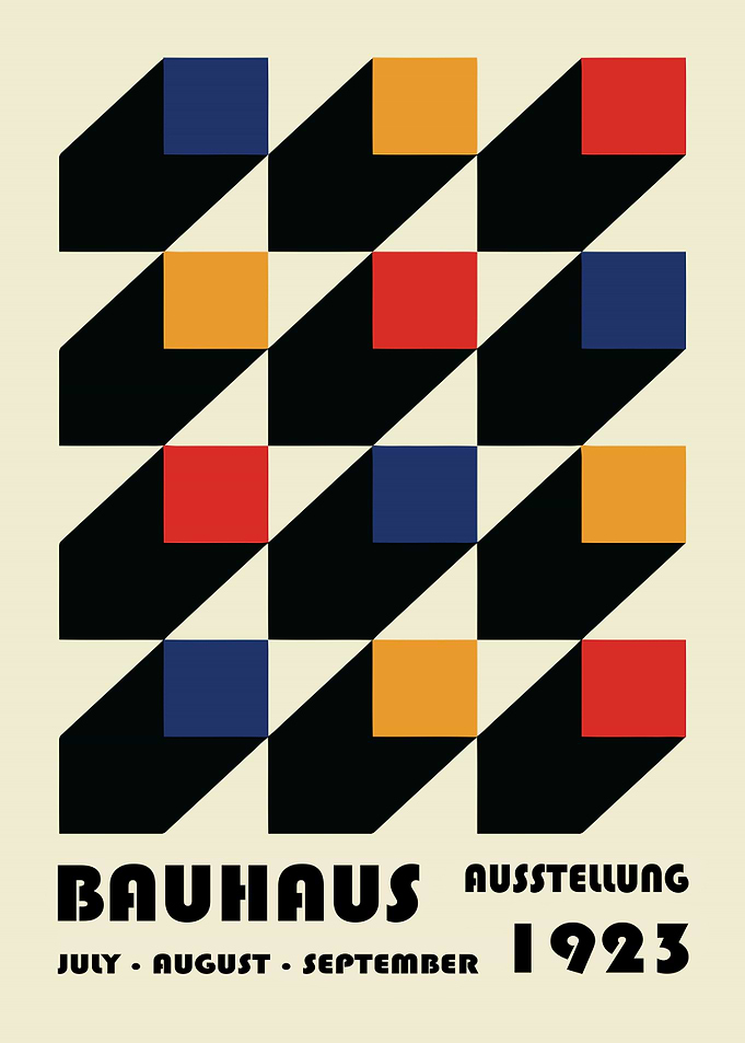Bauhaus Exhibition Poster