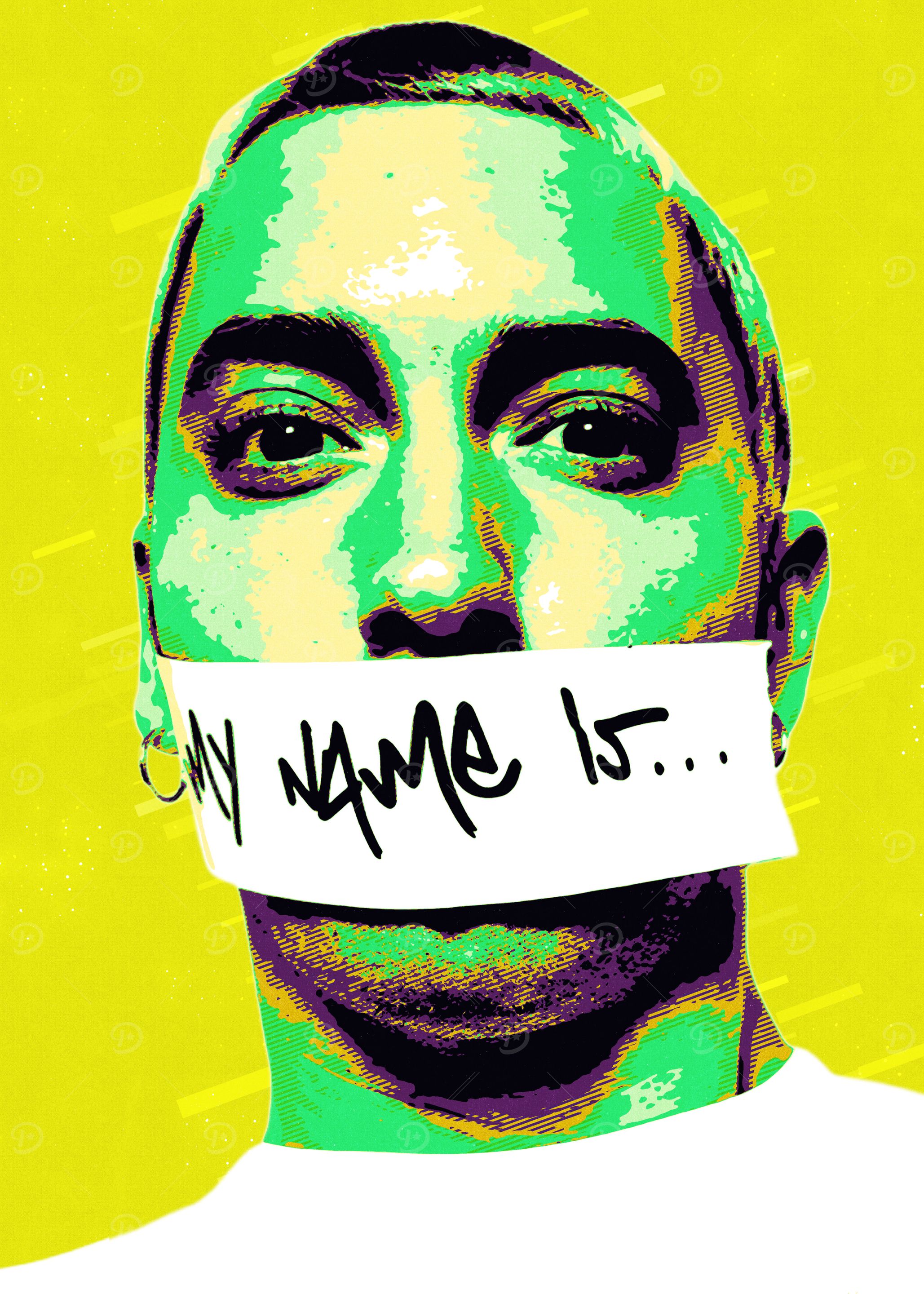 Eminem Pop Art Portrait